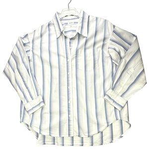 Aritzia Wilfred Free Relaxed Poplin Shirt, XS